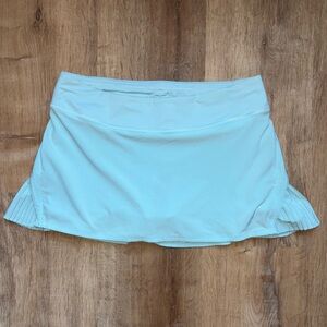 LuLuLemon Athletica Baby Blue Tennis Skirt